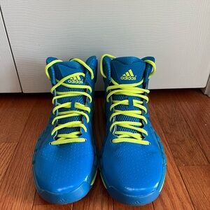 Adidas basketball shoes, male.